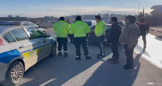 Adıyaman’da ihtarına uymayanı Yunus Timleri durdurdu