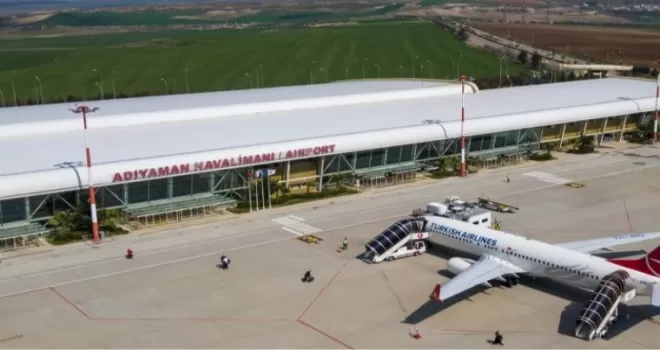 Adıyaman Havalimanı’nda silahlı saldırı paniği!