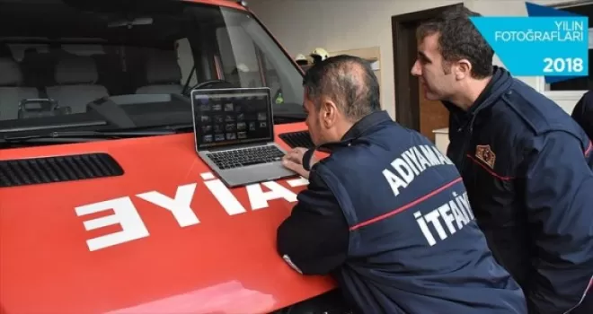 Adıyamanlı itfaiye ekiplerinin tercihi 'Ali Dede ve kedisi' oldu