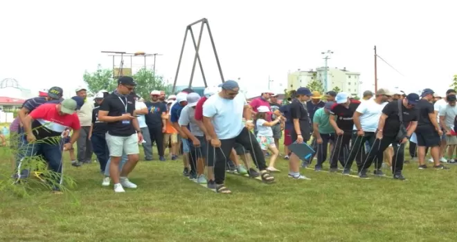 Afyonkarahisar’da aileler doğayla buluşuyor