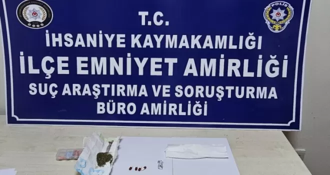 Afyonkarahisar’da çok sayıda madde ele geçirildi