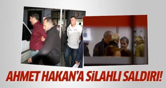 Ahmet Hakan evinin önünde saldırıya uğradı