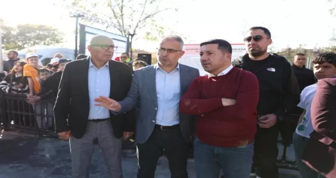 Ahmet Minguzzi Skate Park törenle açıldı