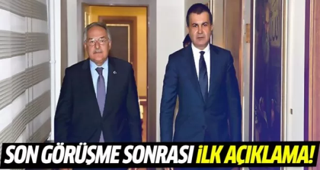 AK Parti-CHP son görüşmesi sonrası ilk açıklama!