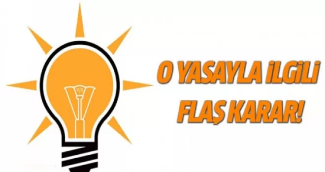 AK Parti'den cinsel istismar yasasıyla ilgili flaş karar!