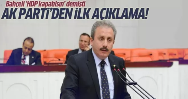 AK Parti'den 'HDP kapatılsın' yorumu