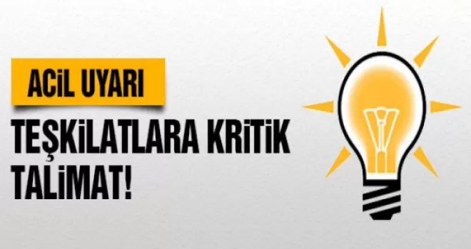 AK Parti'den Teşkilatlara: Koalisyona ve Erken Seçime Hazırlanın