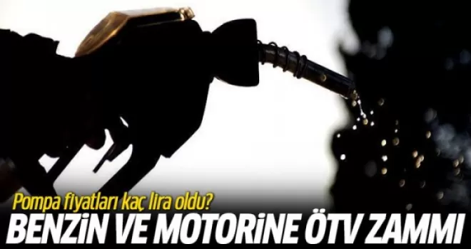 Akaryakıta ÖTV Zammı: Benzin Ve Motorinde Pompa Fiyatı Yüzde 9 Artacak