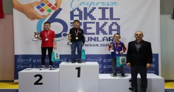 ’Akıl ve Zeka Oyunları’ Çayırova’da ödüllendirdi