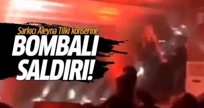 Aleyna Tilki konserine ses bombalı saldırı! Diyarbakır'da yaralılar var