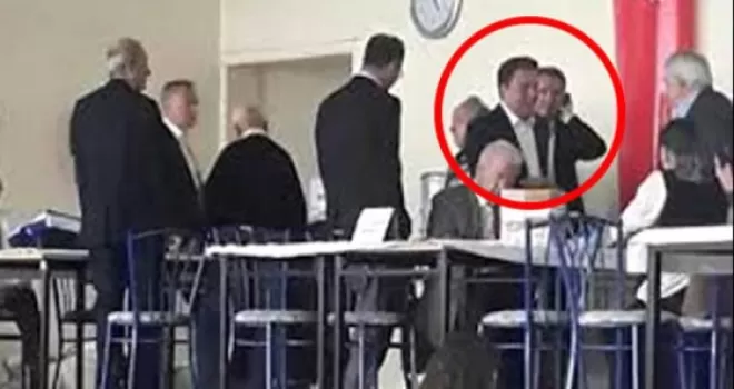 Ali Babacan Oy Sayımında Görüntülendi