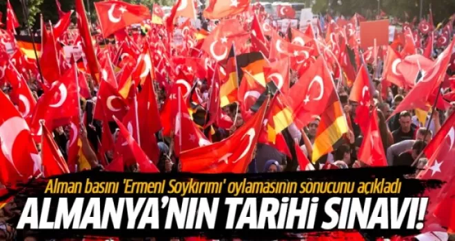 Alman basını 'Ermeni Soykırımı' oylamasının sonucunu açıkladı