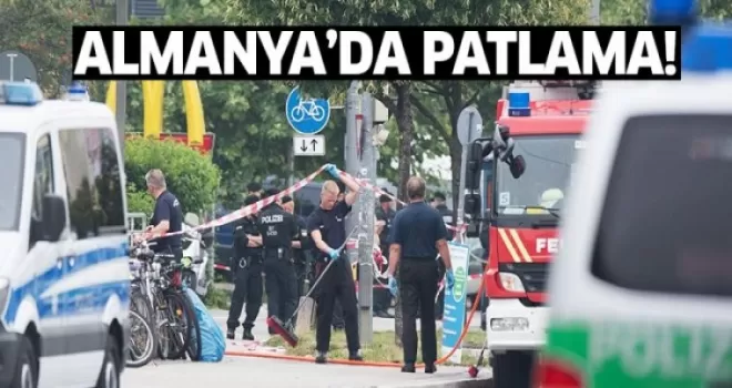 Almanya’da bir restoranda patlama