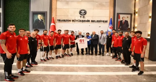 Ampute Milli Takımı’ndan Büyükşehir’e ziyaret