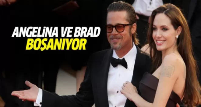 Angelina Jolie ve Brad Pitt boşanıyor
