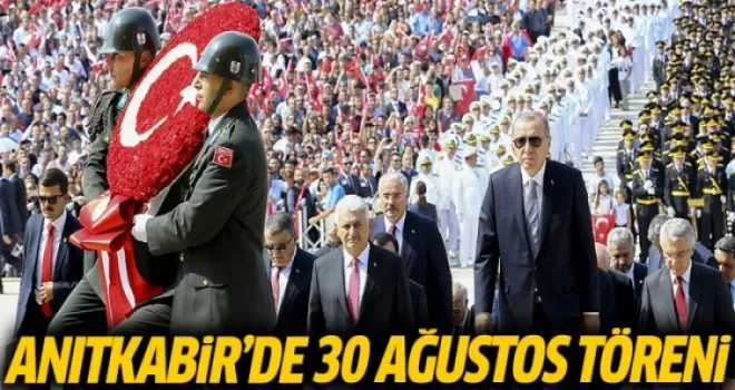 Anıtkabir'de 30 Ağustos Töreni