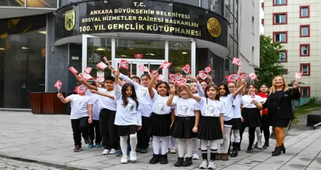 Ankara 100. Yıl Gençlik Kütüphanesi’nde bayram coşkusu