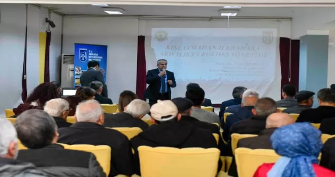 Ankara Büyükşehir’den ’Arıcılara Koloni Yönetimi’ eğitimi