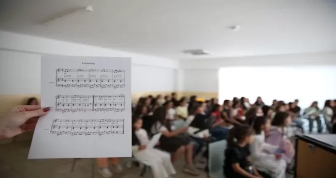 Ankara’da 65 öğrenci müzikle buluştu