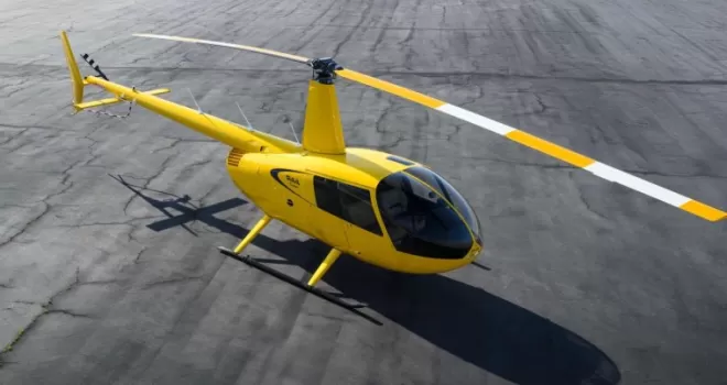 Ankara’da eğitim helikopteri düştü: 2 yaralı!