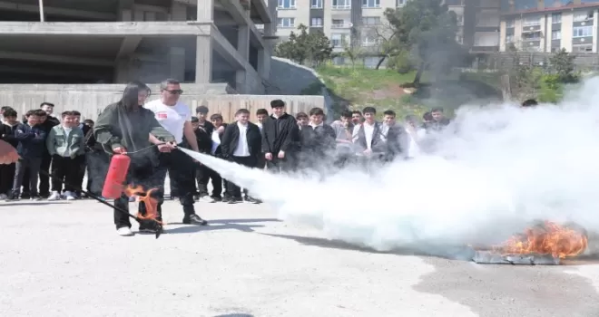 Ankara Keçiören’de gençlere afet bilinci