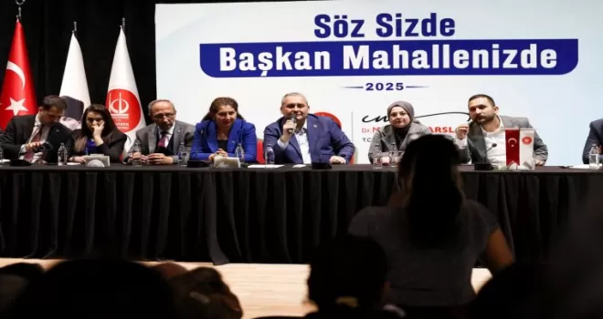 Ankara Keçiören’de “Söz Sizde“ buluşmaları sürüyor