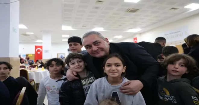 Ankara Keçiören’de yetim ve öksüz çocuklara özel sofra