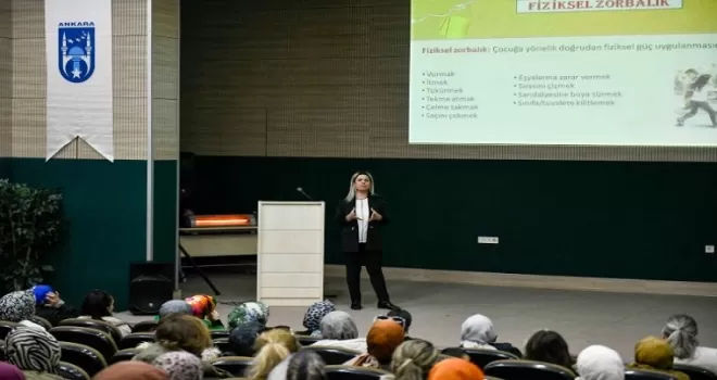 Ankaralı ebeveynlere ’akran zorbalığı’ eğitimi
