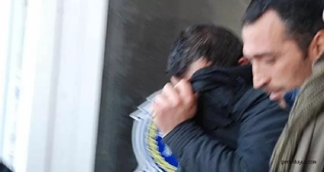 Anne-oğulu rehin alan zanlı tutuklandı