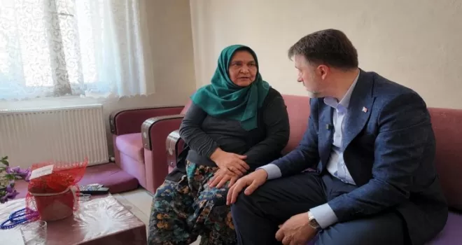 Anneler Günü’nde şehit anneleri unutulmadı