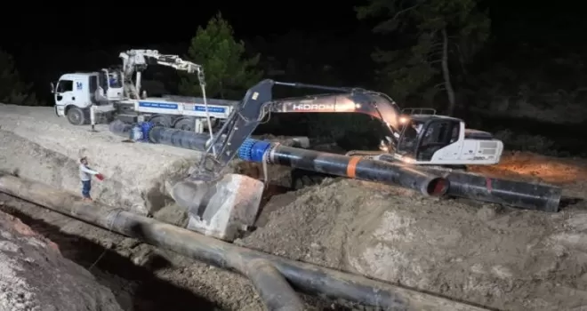 Antalya Alanya’nın içme suyu altyapısına güçlü dokunuş