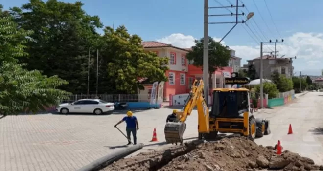 Antalya’da 50 yıllık eski borular yenilendi