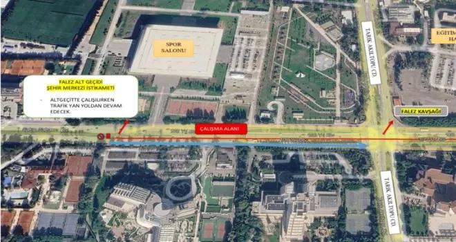 Antalya’da bu yol trafiğe kapatılacak