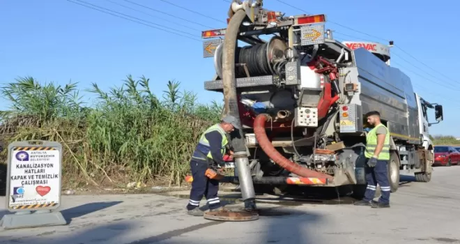 Antalya’da kanalizasyon altyapısına 6,8 milyar liralık yatırım