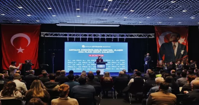 Antalya’da sürdürülebilir ulaşım çalıştayı düzenlendi