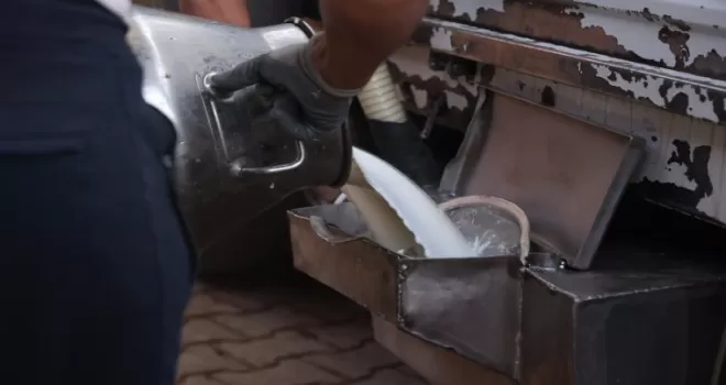 Antalya’da süt üreticilerine tank desteği