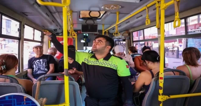Antalya’da toplu ulaşımda klima denetimi