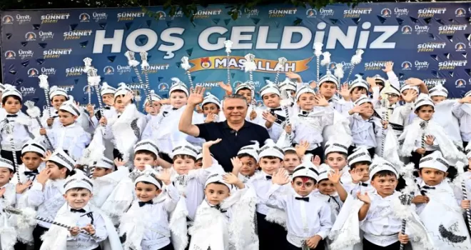 Antalya Muratpaşa’da 122 çocuktan erkekliğe ilk adım