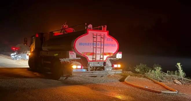 Antalya Muratpaşa’dan Aksu’daki yangınla mücadeleye destek