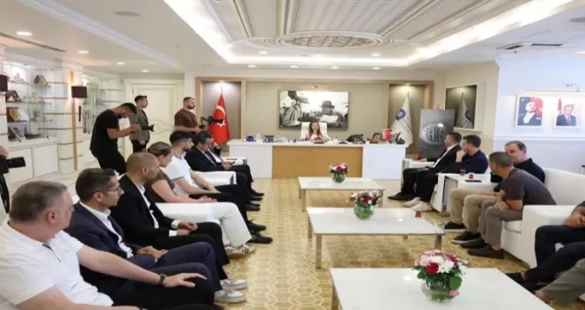 Antalyaspor’dan Başkan Vekili Özdemir’e ziyaret