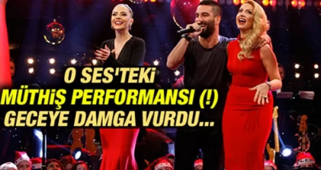 Arda Turan‘dan O Ses Türkiye‘de Sarı Çizmeli Mehmet Ağa performansı