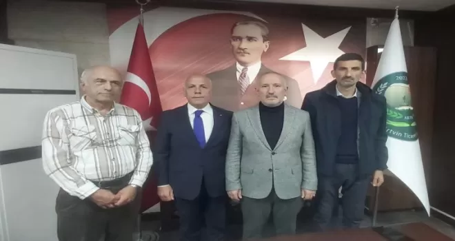Artvin Borsası’na Yaylacılar Derneği’nden ziyaret