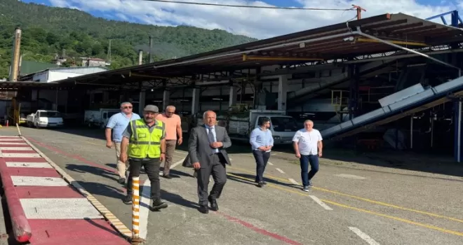 Artvin Ticaret Borsası’ndan çay fabrikası ziyareti