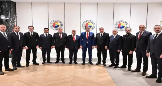 Artvin Ticaret Borsası’ndan Hisarcıklıoğlu’na ziyaret