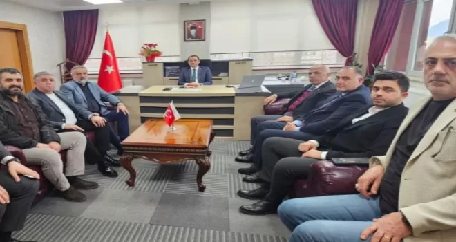 Artvin Ticaret Borsası’ndan Yusufeli Kaymakamlığı’na ziyaret
