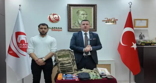 Askere gidecek gençlere “Asker Çantası” desteği