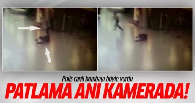 Atatürk Havaalanı'nda Polis canlı bombayı böyle vurdu