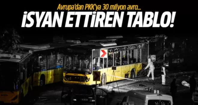 Avrupa'dan PKK'ya 30 milyon avro! PKK'nın finans kaynağı Kürt Kızılayı...