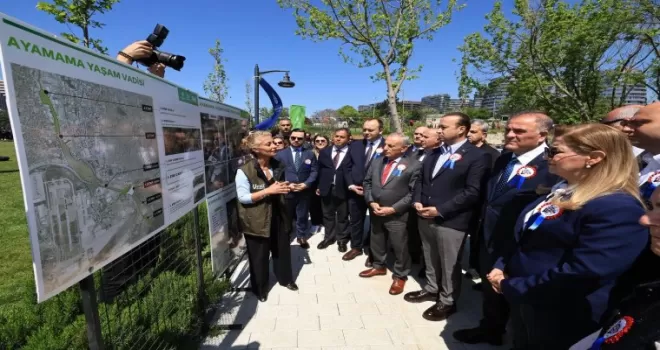 Ayamama Deresi Yaşam Vadisi açıldı