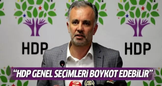 Ayhan Bilgen: HDP genel seçimi boykot edebilir